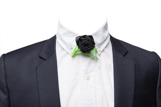 Midnight Leaf Ribbon